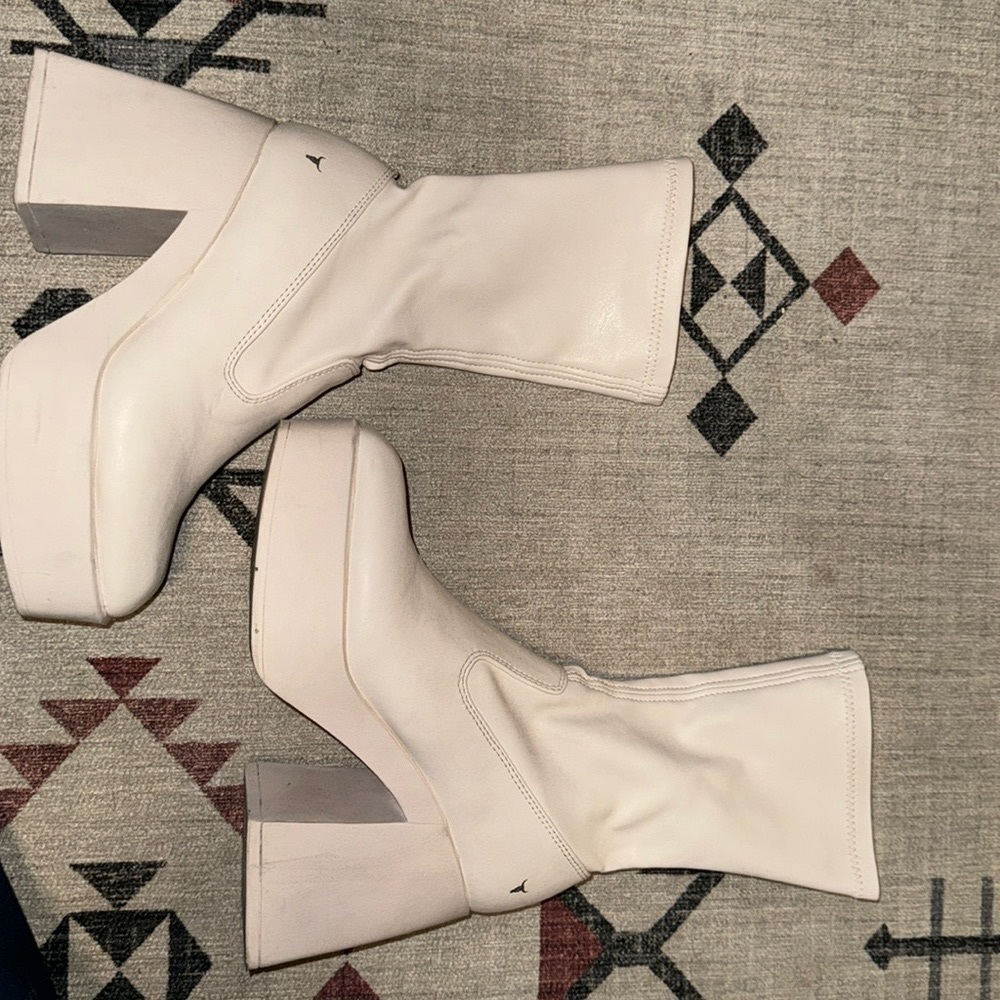 Windsor Smith Platform White Shoes